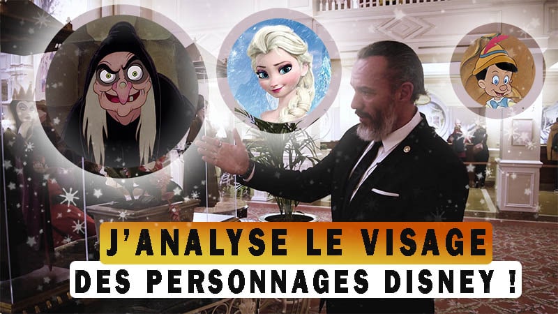 J’ANALYSE LE VISAGE DES PERSONNAGES DISNEY ! Dominique Molle