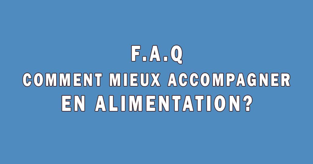 Comment mieux accompagner un programme alimentaire - Dominique Molle - Facing Morphopsychologie - blog